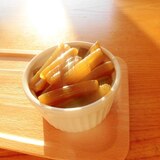 きゃらぶき林檎酢と味醂醤油蜂蜜煮